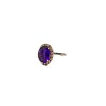 Load image into Gallery viewer, 21000942 Amethyst Diamond Ring