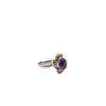 Load image into Gallery viewer, 21020148 Amethyst White Gold Ring