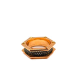 Load image into Gallery viewer, 21022067 Gold and Black Diamond Ring