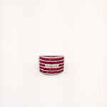 Load image into Gallery viewer, 21008269 White Gold Ruby Ring