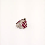 Load image into Gallery viewer, 21008269 White Gold Ruby Ring
