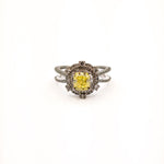 Load image into Gallery viewer, 21002069 Yellow Diamond Ring