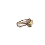 Load image into Gallery viewer, 21002069 Yellow Diamond Ring