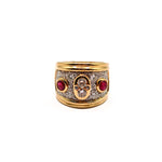 Load image into Gallery viewer, 21023682 18kt Diamond & Ruby Ring