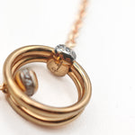 Load image into Gallery viewer, 21013102 Pomellato Rose Gold and Diamond 'Together' Pendant.