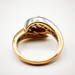 Load image into Gallery viewer, 21000867 Tanzanite Diamond Ring