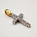 Load image into Gallery viewer, 21007804 18k Cross pendant.