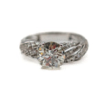 Load image into Gallery viewer, 21011641 Diamond solitaire ring.