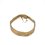 Load image into Gallery viewer, 21007941 Vintage Yellow White and Rose Gold Bracelet.