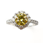 Load image into Gallery viewer, 21003721 Yellow Diamond Ring