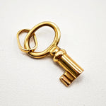 Load image into Gallery viewer, 21012808 18k Gold key pendant.
