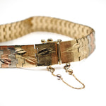 Load image into Gallery viewer, 21007941 Vintage Yellow White and Rose Gold Bracelet.