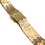 Load image into Gallery viewer, 21007941 Vintage Yellow White and Rose Gold Bracelet.