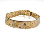 Load image into Gallery viewer, 21007941 Vintage Yellow White and Rose Gold Bracelet.