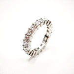 Load image into Gallery viewer, 21013188 Lab grown diamonds eternity ring.
