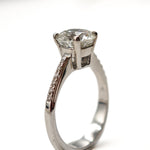 Load image into Gallery viewer, 21011689 Solitaire diamond ring.