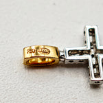 Load image into Gallery viewer, 21007804 18k Cross pendant.