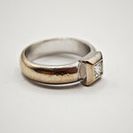 Load image into Gallery viewer, 21012907 White gold diamond ring.
