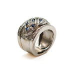Load image into Gallery viewer, 21004506 Diamond Celtic Knot Ring