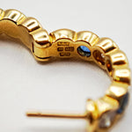 Load image into Gallery viewer, 21008825 Sapphire and diamond earrings.