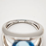 Load image into Gallery viewer, 21002687 Topaz Platinum Ring