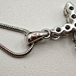 Load image into Gallery viewer, 21009464 White gold diamond cross and chain.