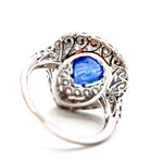 Load image into Gallery viewer, 21012945 Sapphire diamond ring
