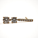 Load image into Gallery viewer, 21008801Lab grown diamond earrings