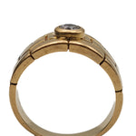 Load image into Gallery viewer, 21012587 Diamond and Gold Signet Ring.