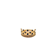 21019449 Spinel Diamond Crown Ring