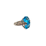 Load image into Gallery viewer, 21010248 Antononi Gold &amp; Topaz Ring