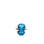 Load image into Gallery viewer, 21010248 Antononi Gold &amp; Topaz Ring