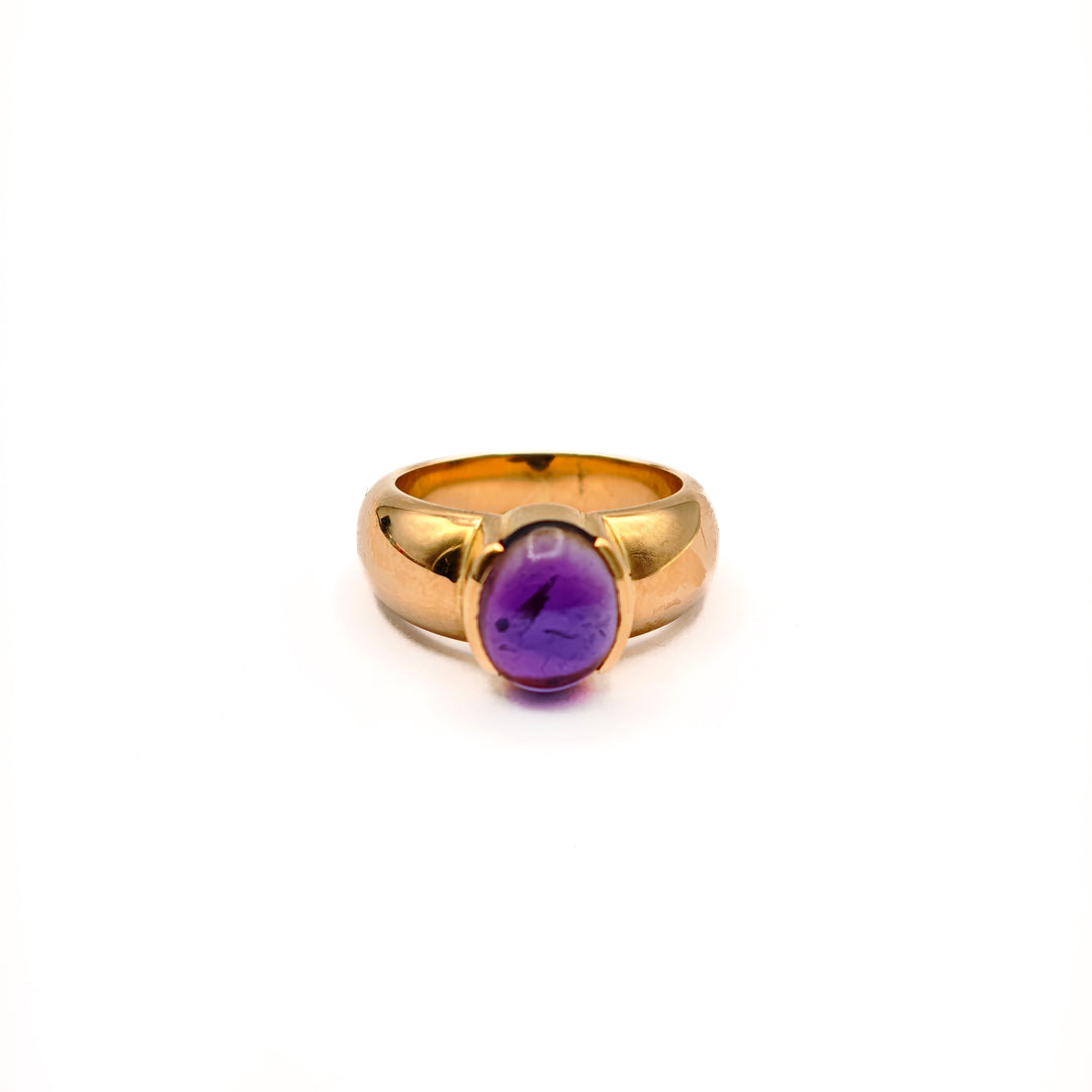 21019982 Amethyst Gold Ring