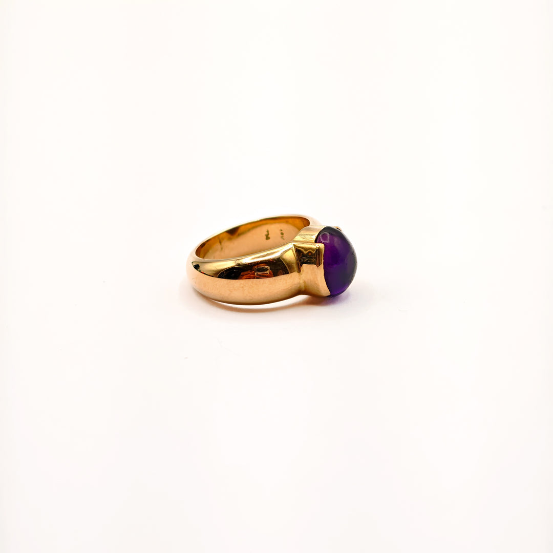 21019982 Amethyst Gold Ring