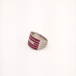 Load image into Gallery viewer, 21008269 White Gold Ruby Ring