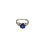 Load image into Gallery viewer, 21008207 Sapphire Diamond Ring
