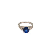 21008207 Sapphire Diamond Ring