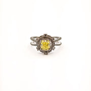 21002069 Yellow Diamond Ring