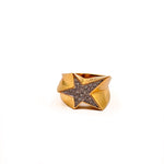 Load image into Gallery viewer, 21021008 Diamond Star Gold Ring