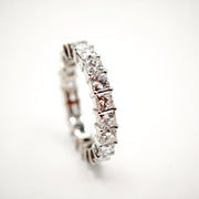 21013188 Lab grown diamonds eternity ring.