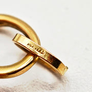 21012808 18k Gold key pendant.