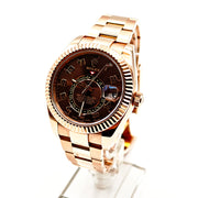 21004001 Rolex Sky-Dweller 18Kt Rose Gold