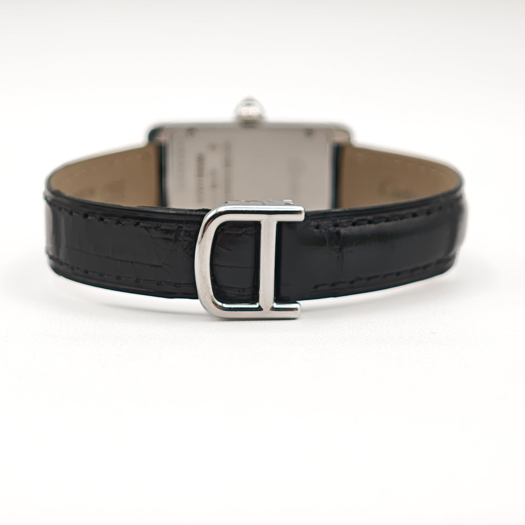 21013645 Cartier Tank Americaine 18Kt White Gold