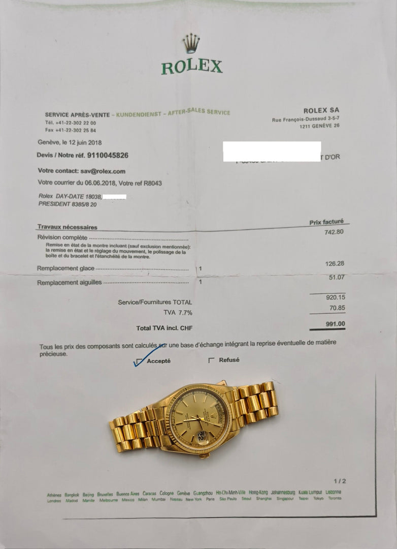 21020063 Rolex Day Date