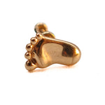 Load image into Gallery viewer, 21012761 Baby footprint stud earrings.
