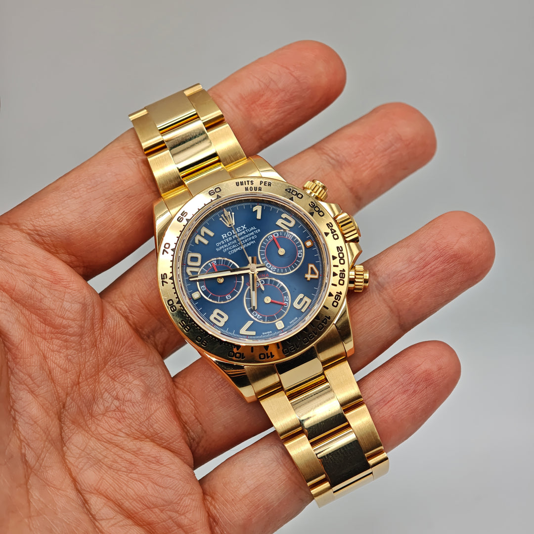 21017681 Rolex Daytona "Arabic racing dial"